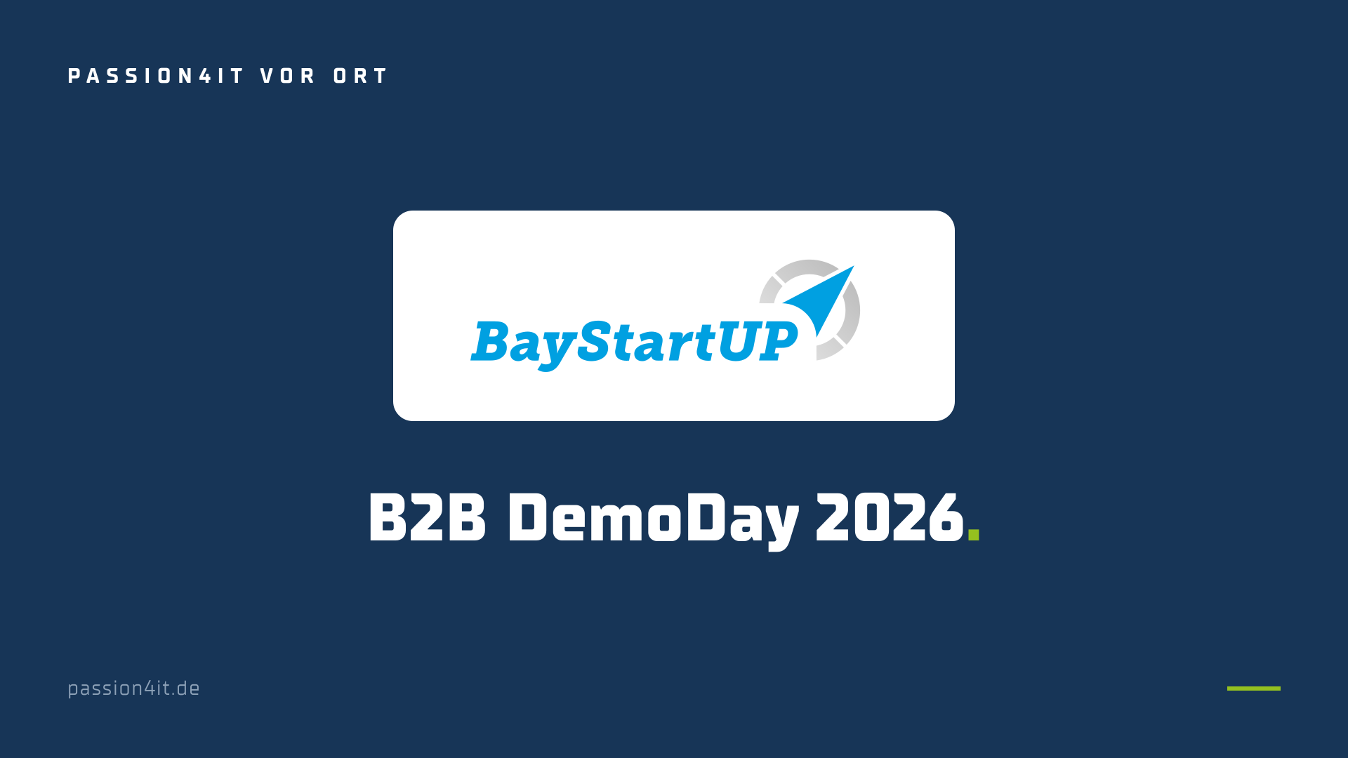 B2B DemoDay 2026